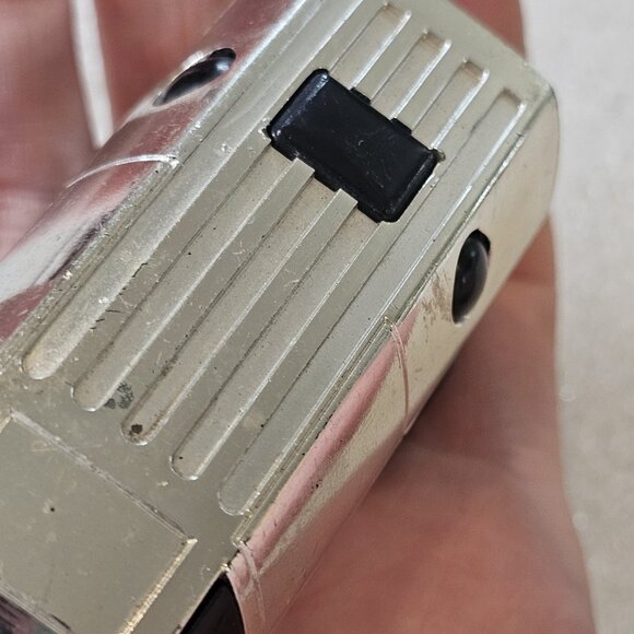 Vintage 1977 Mego Speed Burners 1st Gen 1/64 Scale Silver Chrome Van Needs Work - Picture 9 of 11